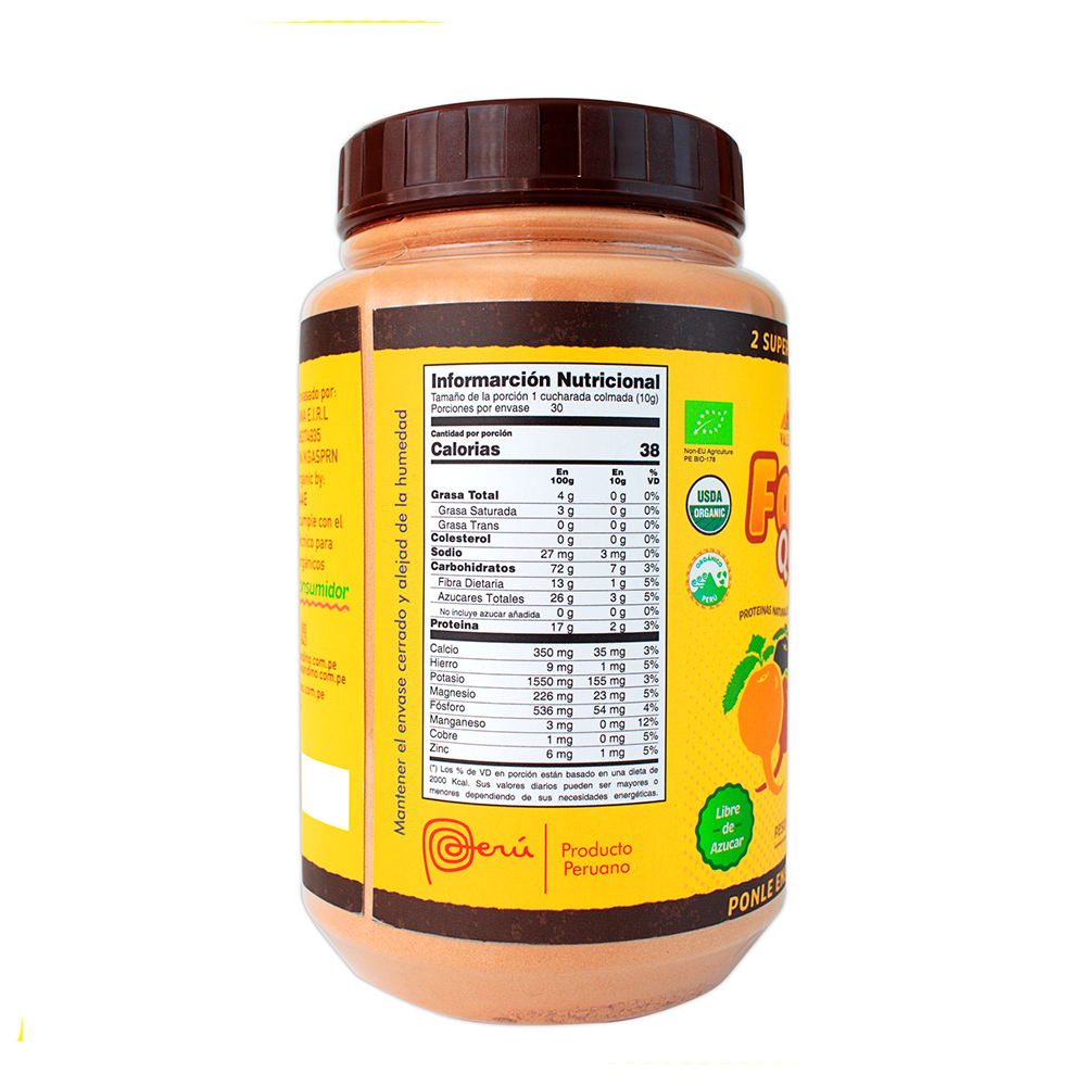 FortiQuick Maca y Cacao - Pote 300g