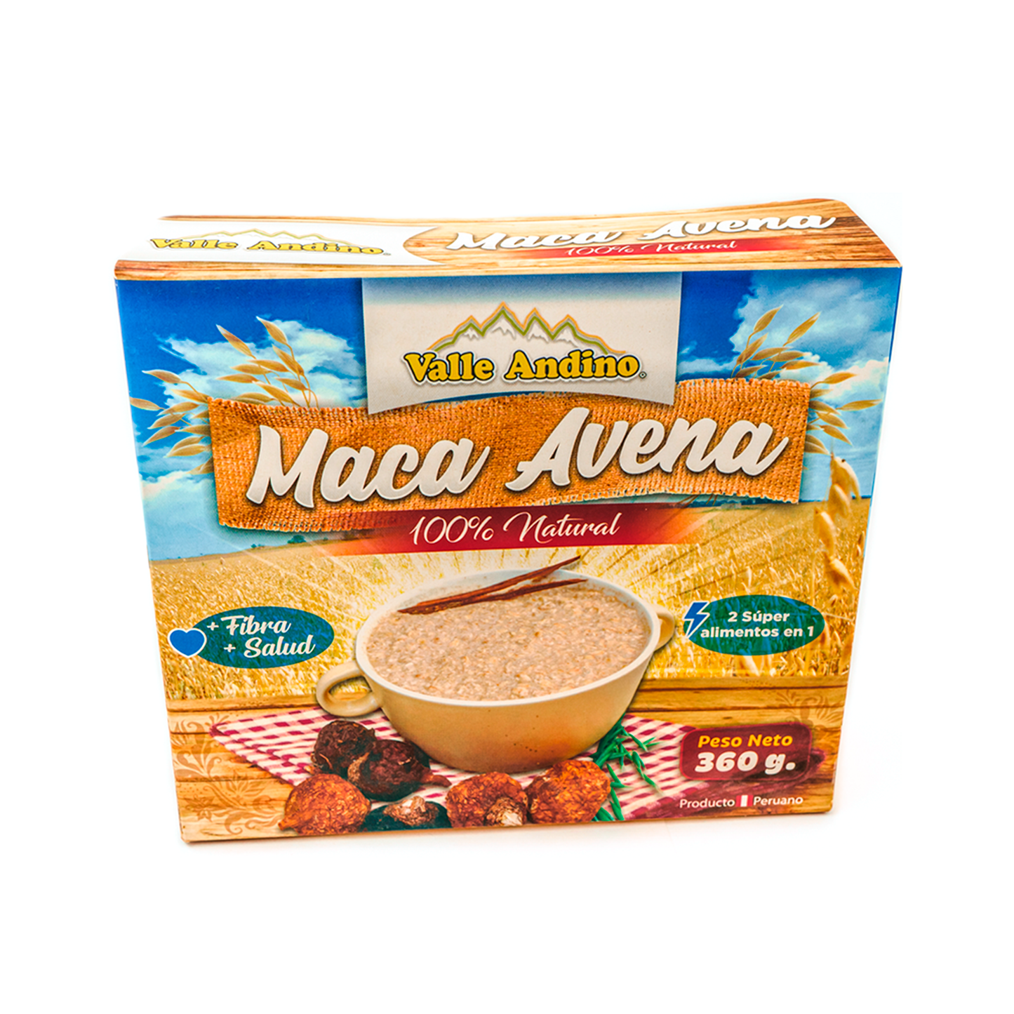 Maca y Avena orgánica