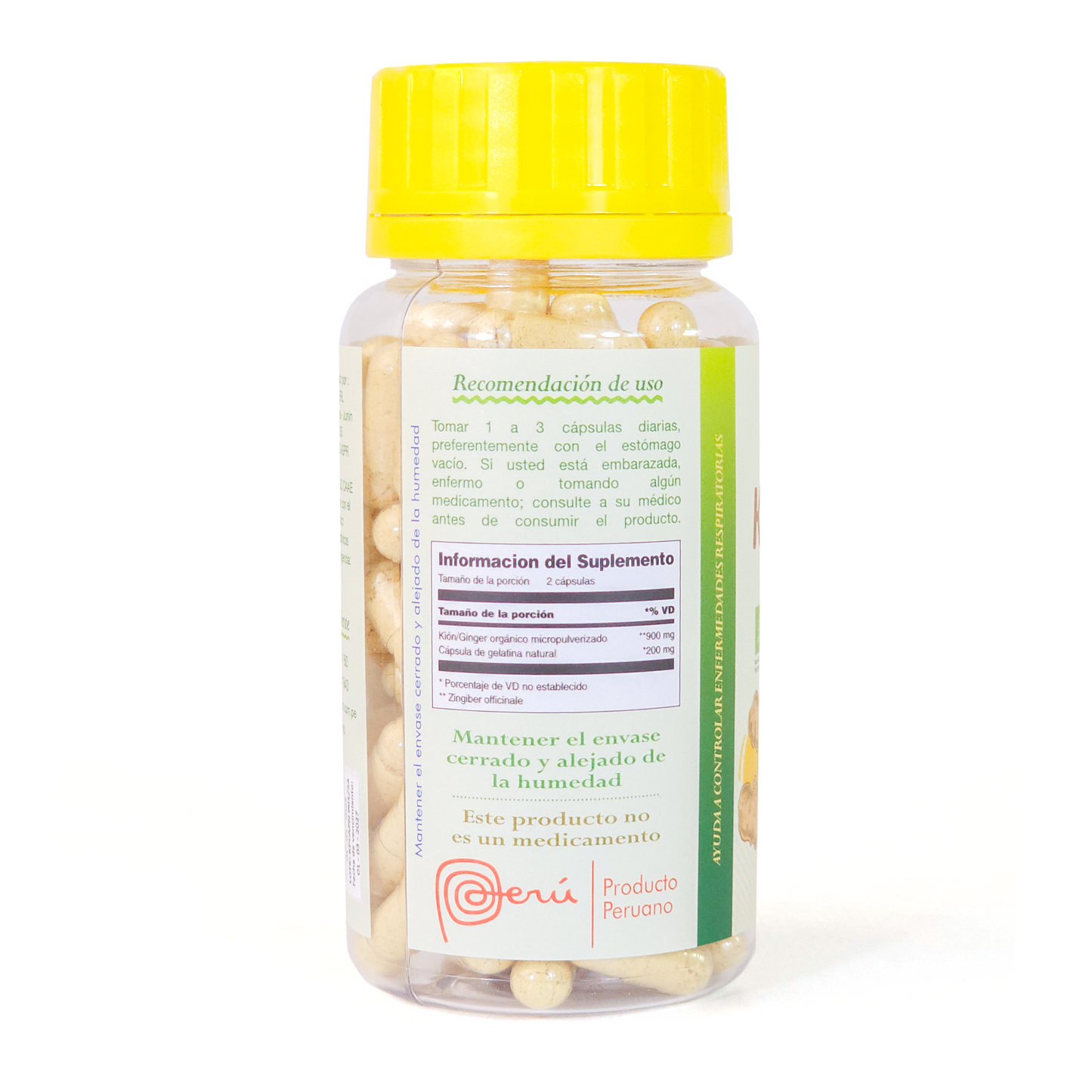 Kion (ginger) in capsule x 100 units