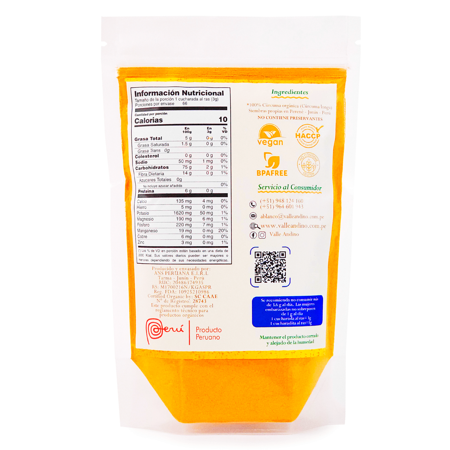 Organic Turmeric Powder