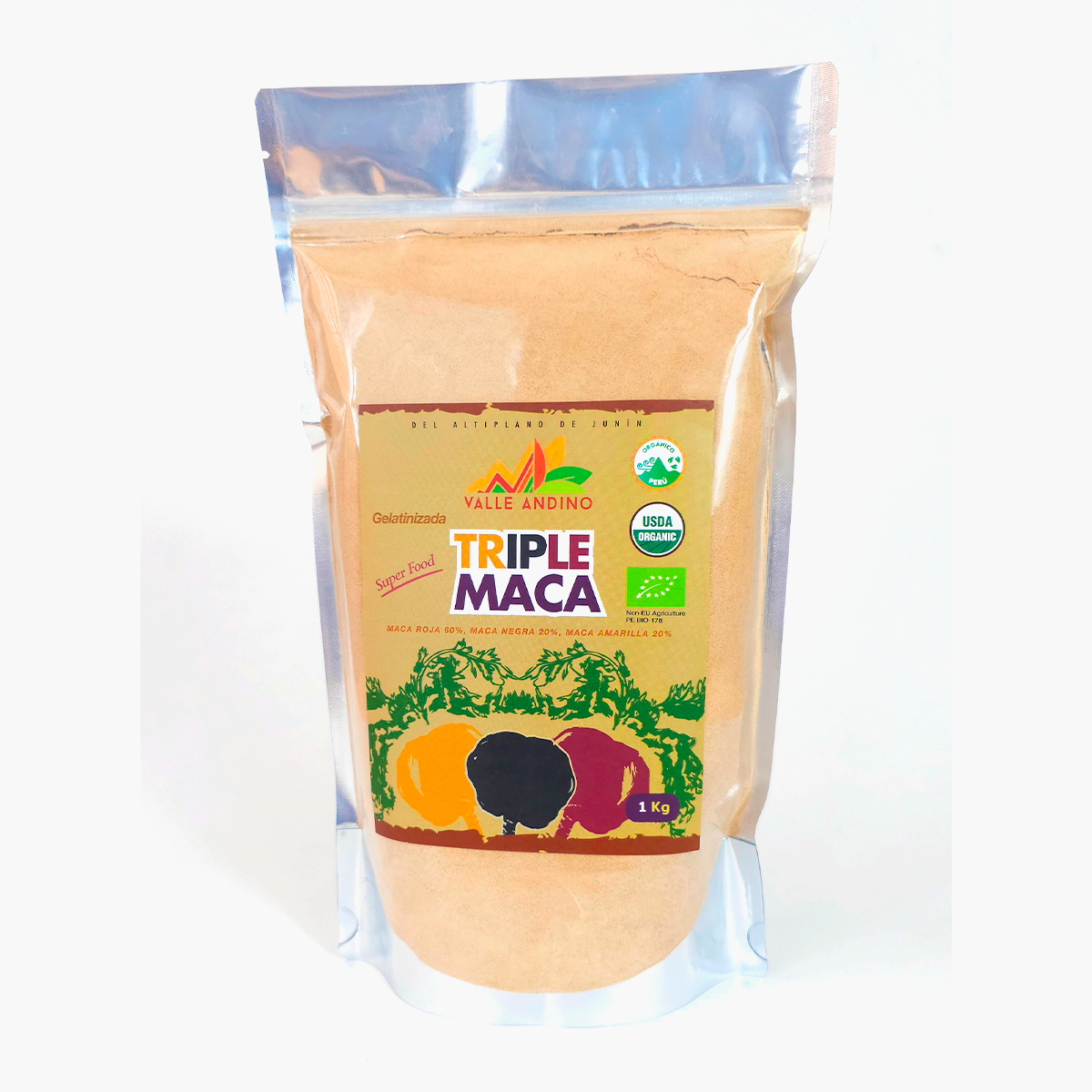 Instant Organic Triple Maca Powder