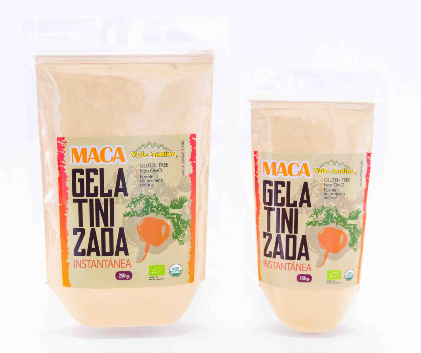 Maca Amarilla orgánica instantanea en bolsa