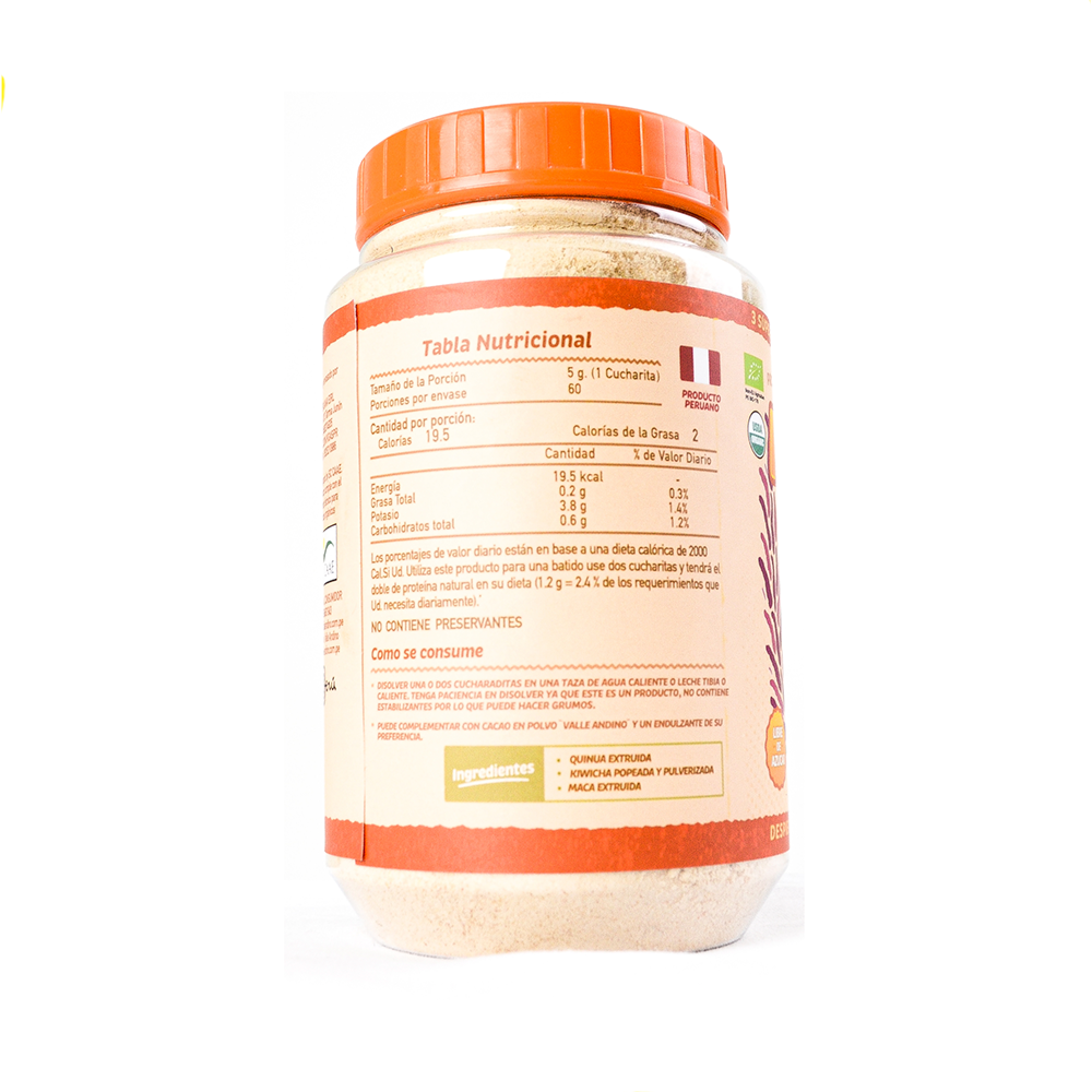 FortiQuick Maca Quinua y Kiwicha pote de 300 g