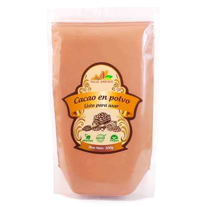 Cacao natural en polvo