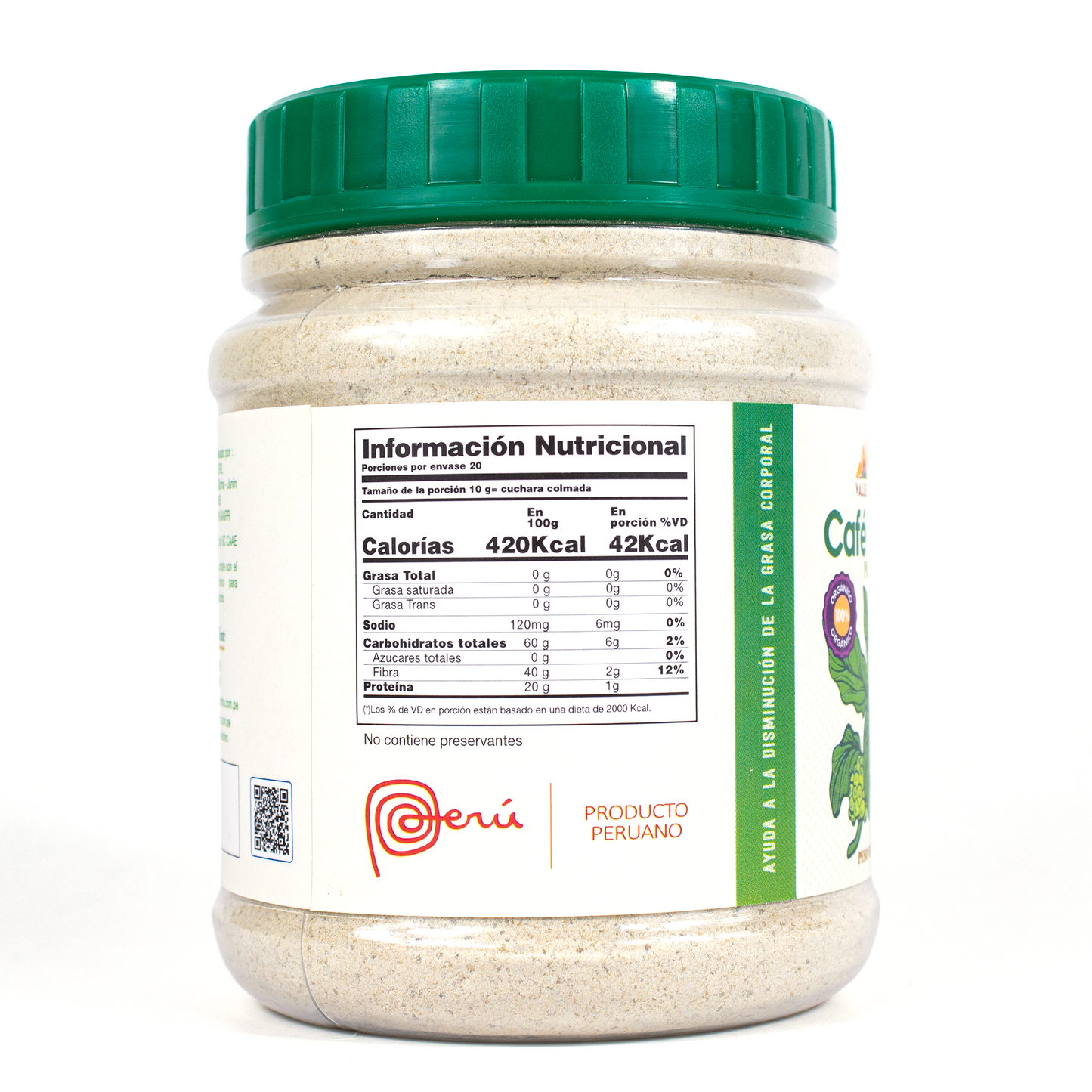 Green coffee powder x 200g