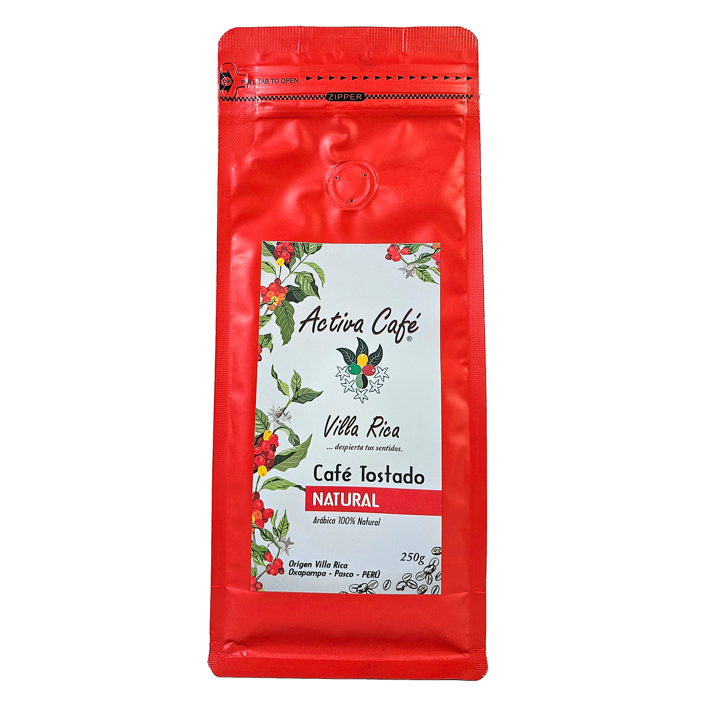 Café de Especialidad Molido Medio "PROCESO NATURAL" 250 g