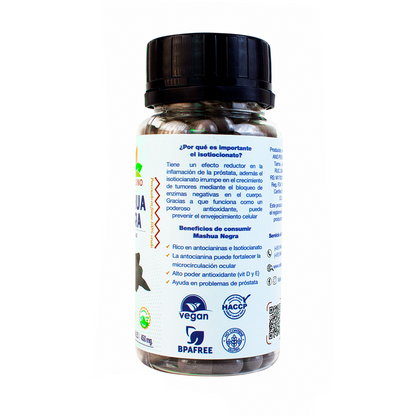 Organic Black Mashua capsules x 100 units