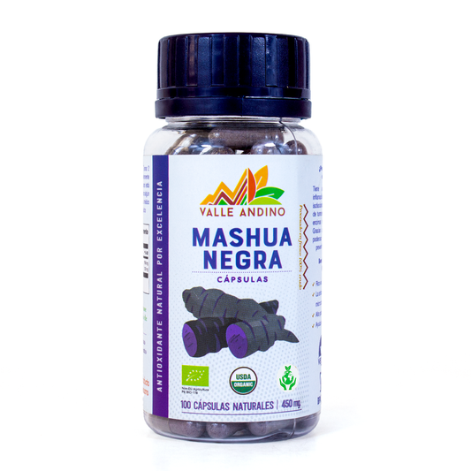 Cápsulas de Mashua Negra orgánica 100 und