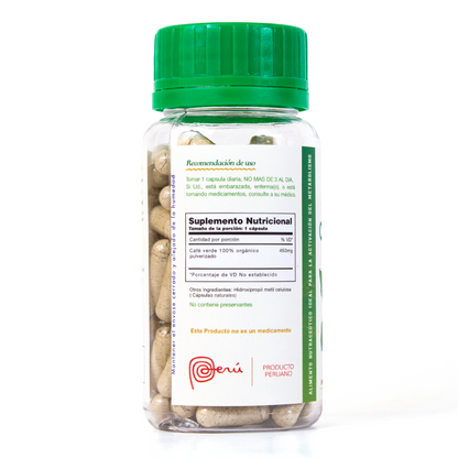 Café verde en cápsulas