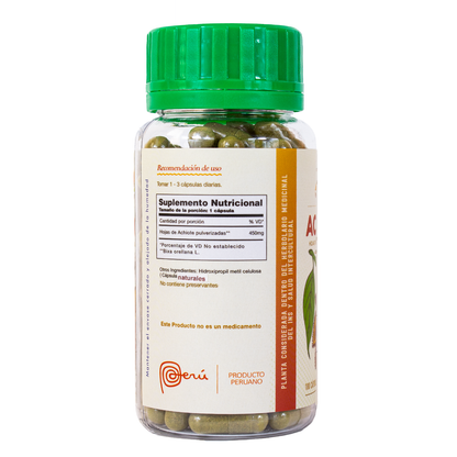 Cápsula Hojas de Achiote 100 und