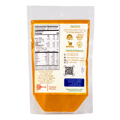 Cúrcuma Orgánica en Polvo 200 g