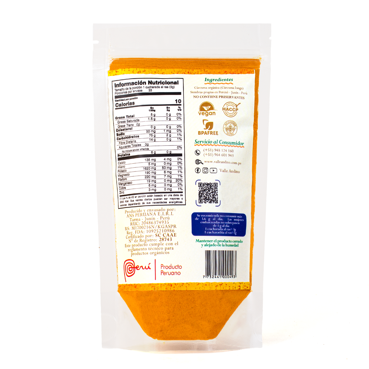 Organic Turmeric Powder