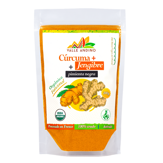 Cúrcuma + Jengibre + Pimienta Negra 200 g