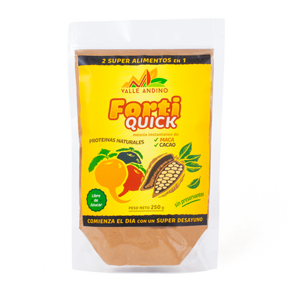 FortiQuick Maca y Cacao - Bolsa 250g