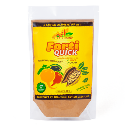 FortiQuick Maca y Cacao - Bolsa 250g