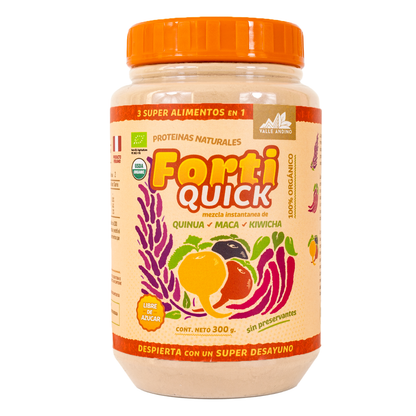FortiQuick Maca Quinua y Kiwicha Pote 300 g