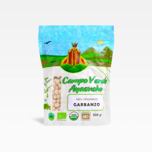 Garbanzo Orgánico, Bolsa x 500 g