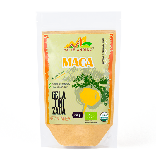 Maca Amarilla orgánica instantanea en bolsa