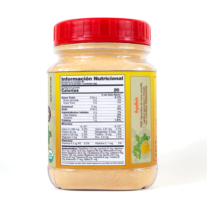 Maca Amarilla orgánica instantanea en pote