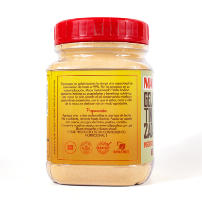 Maca Amarilla orgánica instantanea en pote
