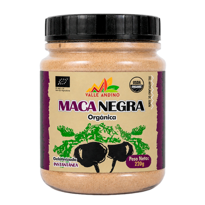 Maca Negra orgánica instantanea en polvo x 220g