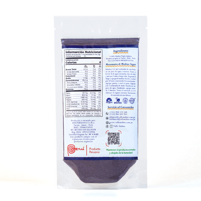 Mashua Negra orgánica en polvo 100 g