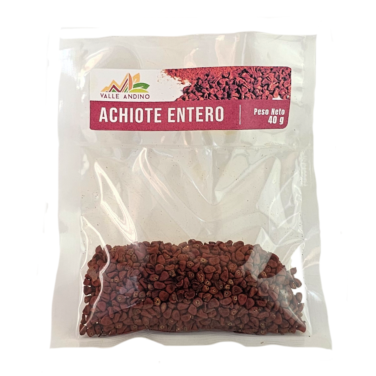 Achiote Entero, Bolsa x 40 g