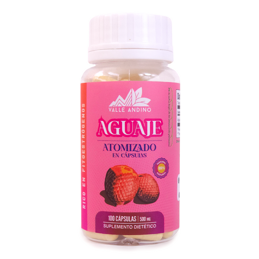 Aguaje natural en cápsulas