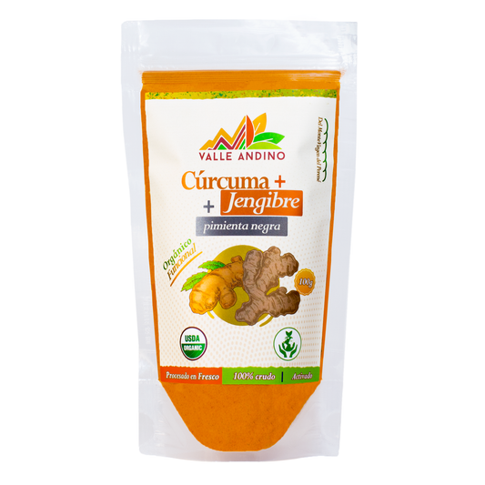 Cúrcuma + Jengibre + Pimienta Negra 100 g