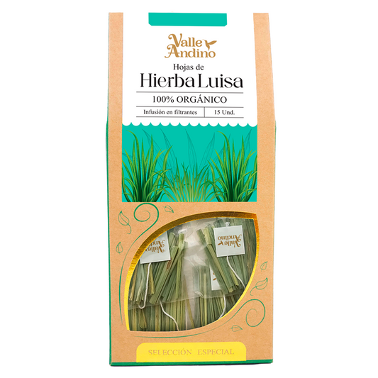 Filtrante de Hierba Luisa orgánico