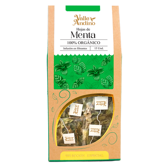 Filtrante de Menta orgánica