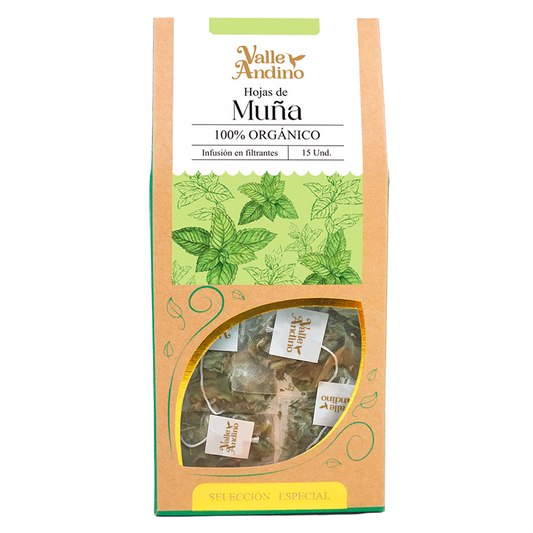 Filtrantes de Muña orgánica