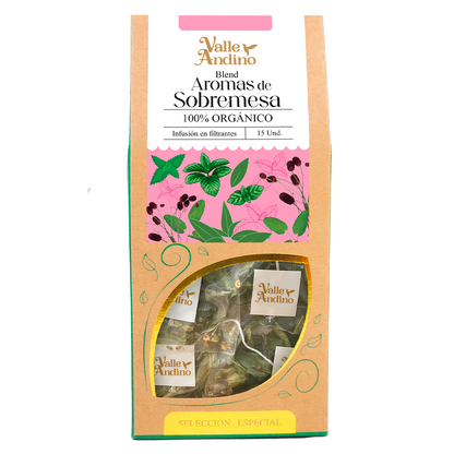 Filtrante Aromas de Sobremesa orgánico