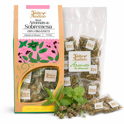 Filtrante Aromas de Sobremesa orgánico