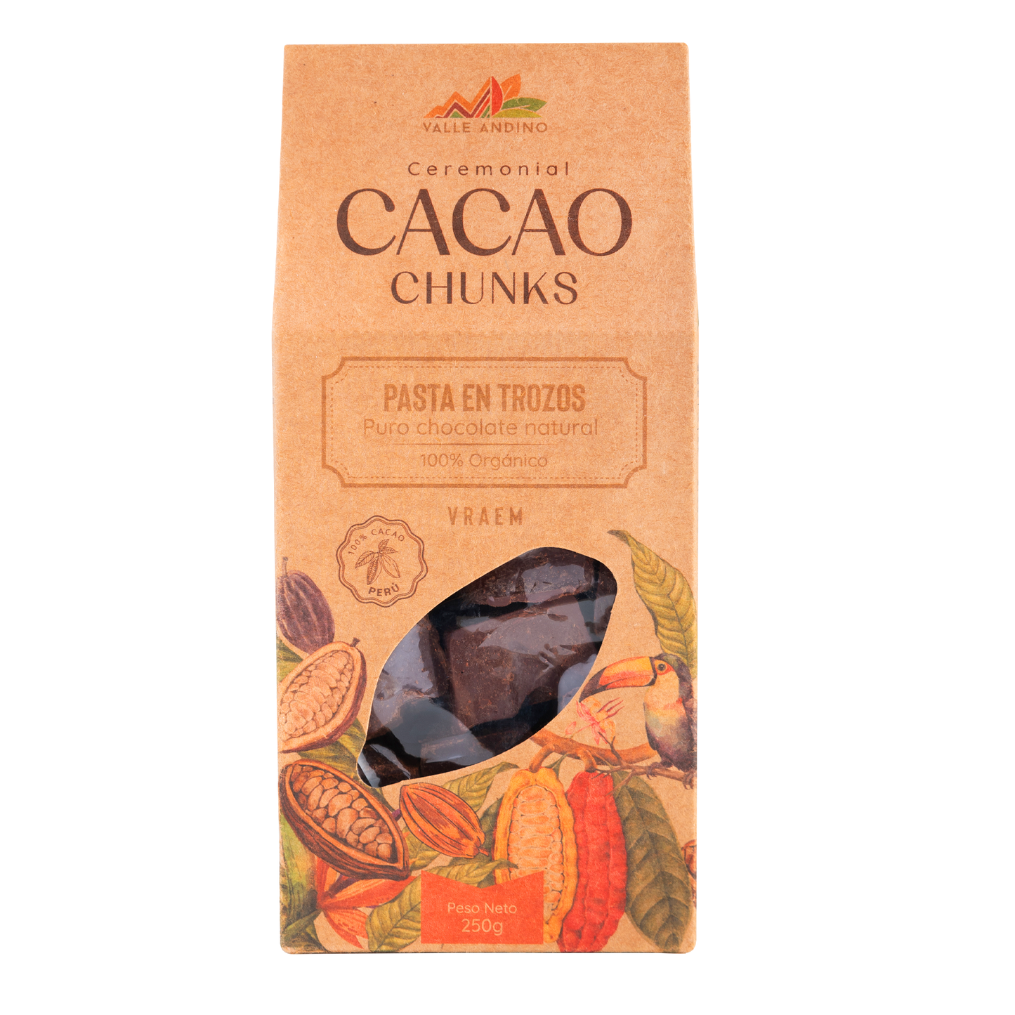 Organic Cocoa Chunks