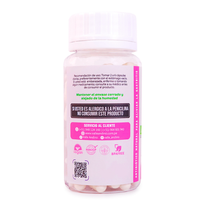 Tocosh orgánico en cápsulas