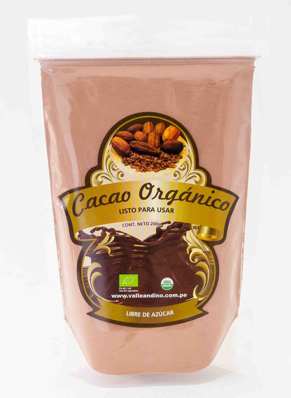 Organic cocoa powder